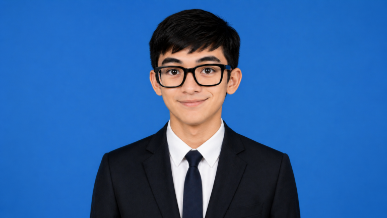 Passport Photo Studio Portrait