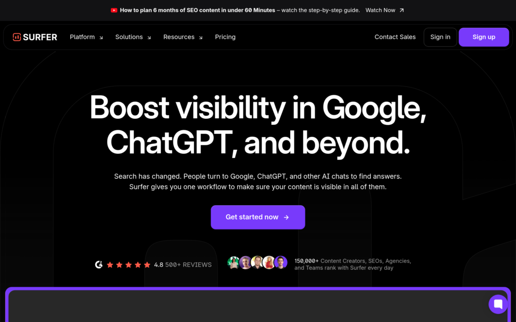 Screenshot de SEO Surfer
